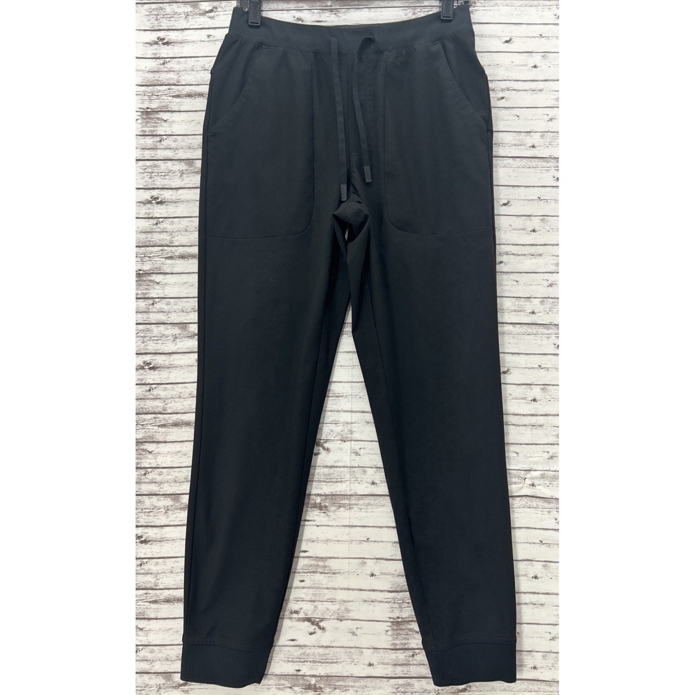 VRST Limitless Joggers Mens Small Black Pull-On Slim Fit Drawstring Stretch